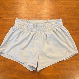 Nike Women's Sky Blue Athletic Shorts